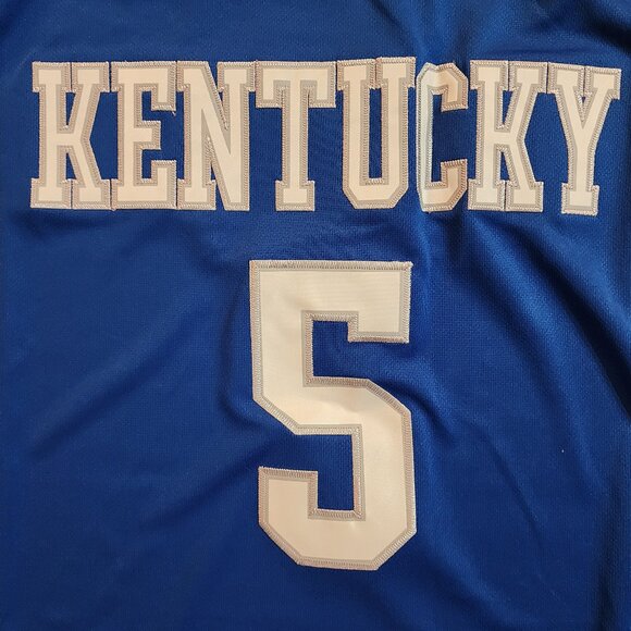 Kentucky Wildcats Malik Monk #5 Men's Basketball Jersey - Royal Nike Elite - Siz - Picture 7 of 7